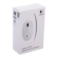 Logitech Business B100 (910-003360) White USB Mouse