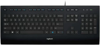 Внешний вид: Logitech K280e (920-005215) Corded Keyboard Logitech K280e (920-005215) Corded Keyboard