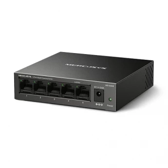 Внешний вид: Mercusys MS105GS 5-Port Desktop Switch Mercusys MS105GS 5-Port Desktop Switch