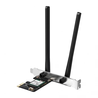 Внешний вид: Mercusys MA80XE AX3000 Wi-Fi 6 Bluetooth 5.3 PCIe Adapter Mercusys MA80XE AX3000 Wi-Fi 6 Bluetooth 5.3 PCIe Adapter