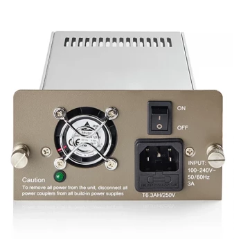 Внешний вид: Omada TL-MCRP100 100-240V Redundant Power Supply Module Omada TL-MCRP100 100-240V Redundant Power Supply Module