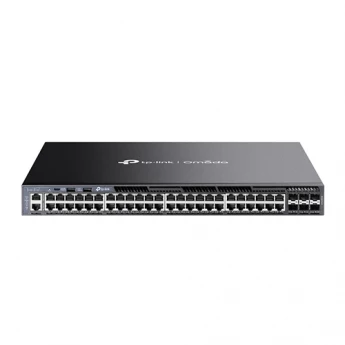 Внешний вид: Omada SG6654X 48-Port Gigabit Stackable L3 Managed Switch with 6 10G Slots Omada SG6654X 48-Port Gigabit Stackable L3 Managed Switch with 6 10G Slots