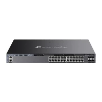 Omada SG6428XHP 24-Port Gigabit Stackable L3 Managed PoE+ Switch with 4 10G Slots