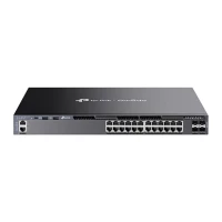 Omada SG6428X 24-Port Gigabit Stackable L3 Managed Switch with 4 10G Slots