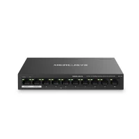 Mercusys MS110CMP 8-Port 10/100 Mbps + 2-Port Gigabit Desktop Switch with 8-Port PoE+
