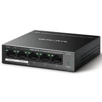 Mercusys MS105GP 5-Port Gigabit Desktop Switch with 4-Port PoE+