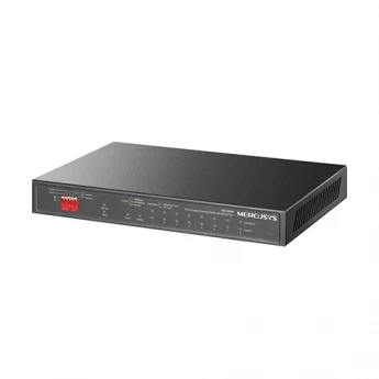 Внешний вид: Mercusys MS110GMP 10-Port Gigabit Desktop Switch with 8-Port PoE+ Mercusys MS110GMP 10-Port Gigabit Desktop Switch with 8-Port PoE+