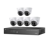 Vigi NK8MP-T6425-2T 4MP Full-Color Turret IPC & 8 Channel PoE+ NVR KIT