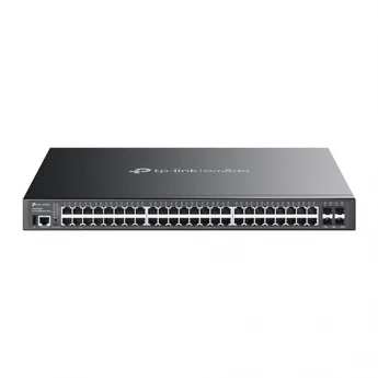 Внешний вид: Omada SG5452XMPP 48-Port Gigabit Stackable Lite L3 Managed PoE++ Switch with 4× 10G Slots Omada SG5452XMPP 48-Port Gigabit Stackable Lite L3 Managed PoE++ Switch with 4× 10G Slots