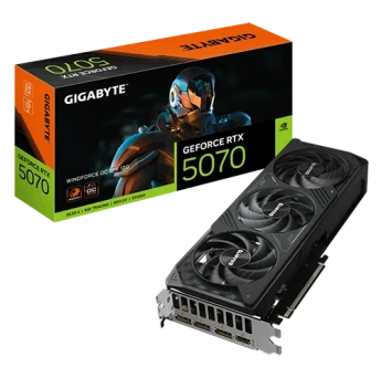 Внешний вид: Gigabyte GeForce RTX™ 5070 Windforce OC SFF 12GB 192bit (GV-N5070WF3OC-12GD) Gigabyte GeForce RTX™ 5070 Windforce OC SFF 12GB 192bit (GV-N5070WF3OC-12GD)