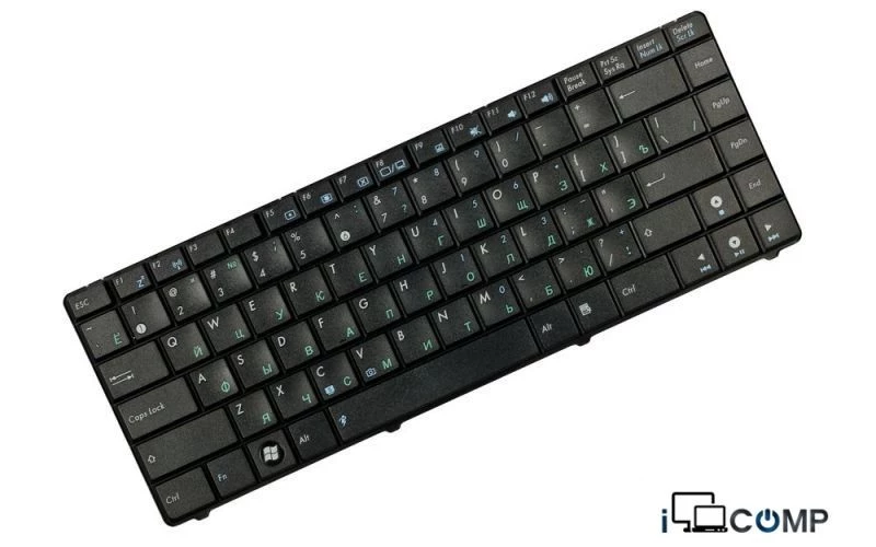 Asus K40 K40AC K40AD K40AE K40AF K40C K40AB K40AN X8 X8AC X8AE F82 P80 P81 (04GNQW1KRU00) seriyasi ucun noutbuk klaviaturasi