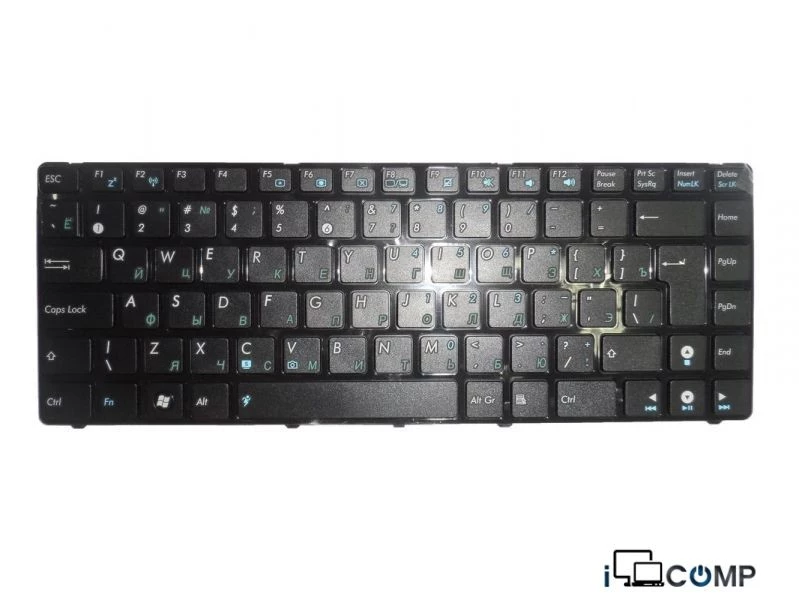 Asus UL30 UL30A UL30VT UL80 A42 K42 K42D K42F K42J K43 N82 X42 A43 (9J.N1M82.801) seriyasi ucun noutbuk klaviaturasi