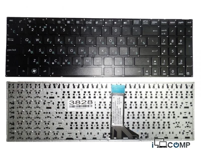 Asus X551MA X551MAV X551M F551C F551CA F551M F551MA seriyasi ucun noutbuk klaviaturasi