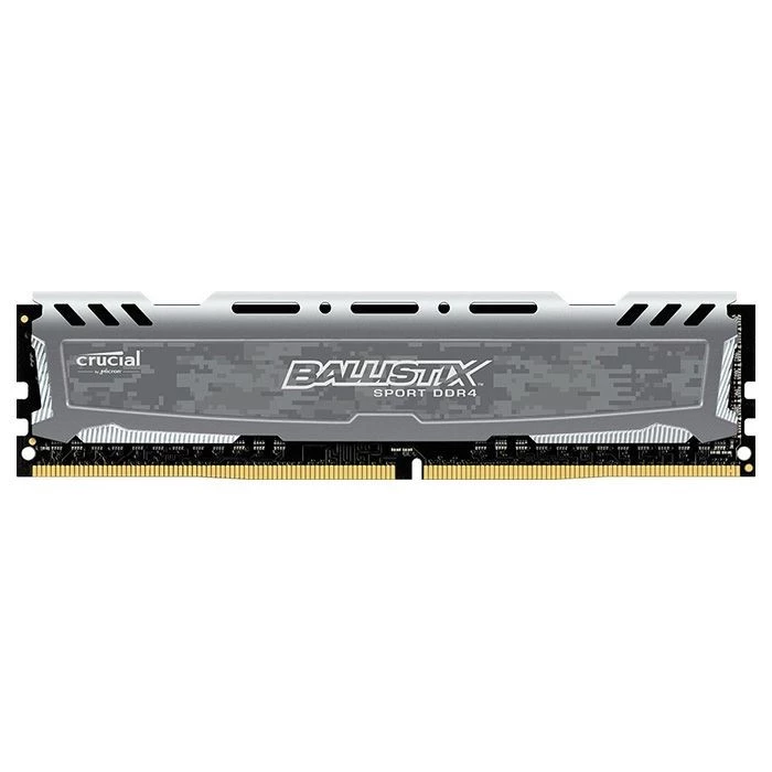 DDR4 Crucial Ballistix Sport LT Gray 16 GB (BLS2K16G4D240FSB)