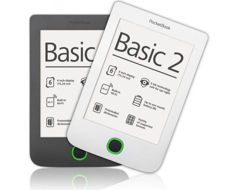 PocketBook 614 Basic 2 Grey (PB614-Y-CIS) elektron kitabi