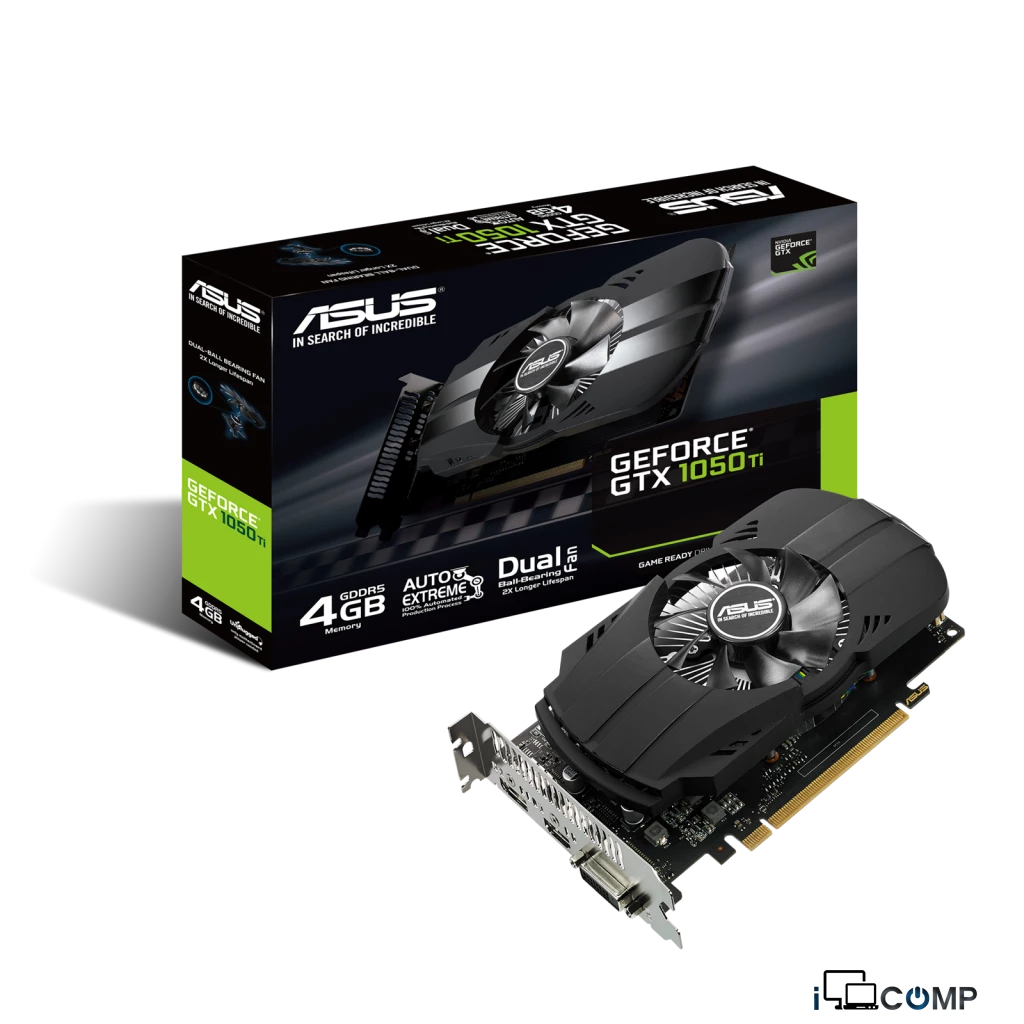 ASUS GeForce® GTX™ 1050Ti (90YV0A70-M0NA00) (4 Gb | 128 bit)