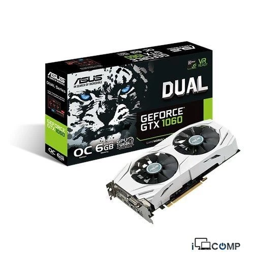 ASUS Dual GeForce® GTX™ (DUAL-GTX1060-O6G) (6 GB | 192 Bit)