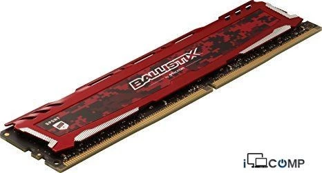 DDR4 Crusial Ballistix Sport LT Red 16 GB (BLS2K16G4D240FSE)