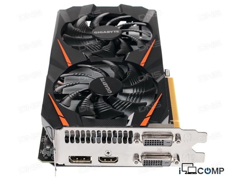 Gigabyte GeForce® GTX 1060 WINDFORCE OC 3G (GV-N1060WF2OC-3GD) (3gb | 192bit)