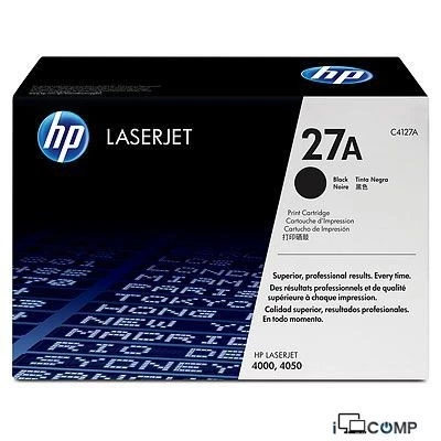 HP 27A (C4127A) Qara kartric