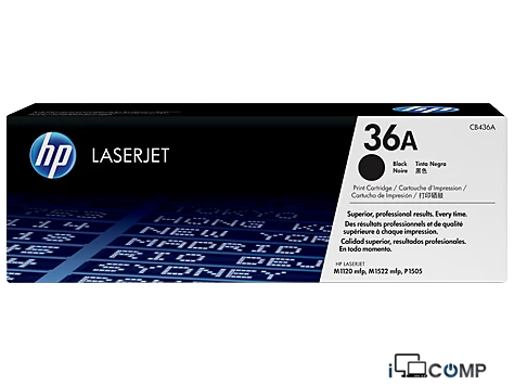 HP 36A (CB436A) Qara kartric