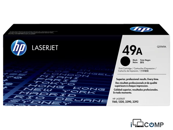 HP 49A (Q5949A) Qara kartric
