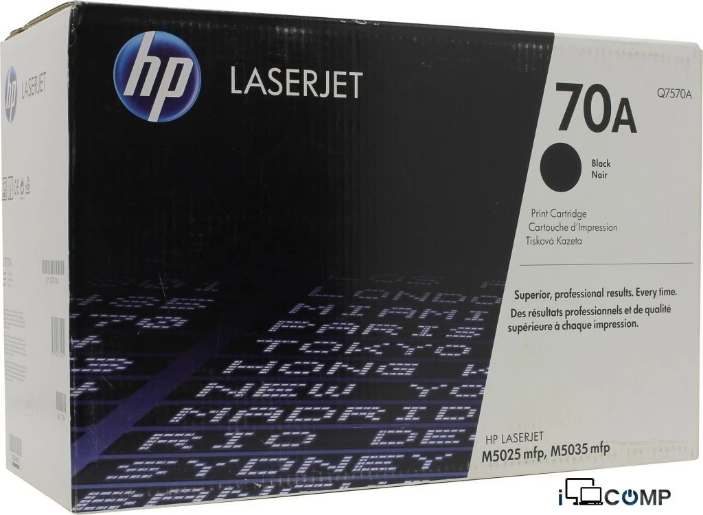 HP 70A (Q7570A) Qara kartric