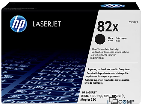 HP 82X (C4182X) Qara kartric