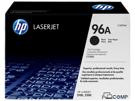 HP 96A (C4096A) Qara kartric