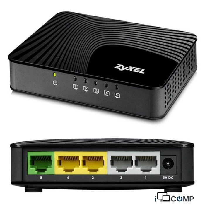 ZyXEL GS-105S EE 5 portlu kommutator