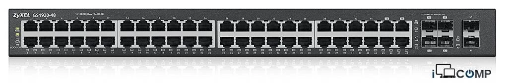 ZyXEL GS1920-48 Gigabit SFP kommutator