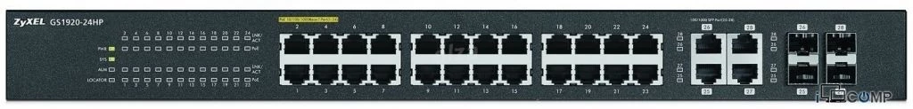 ZyXEL GS1920-48HP Intelektual PoE kommutator