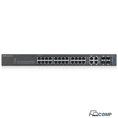 ZyXEL GS2210-24HP Idareolunan Gigabit kommutator