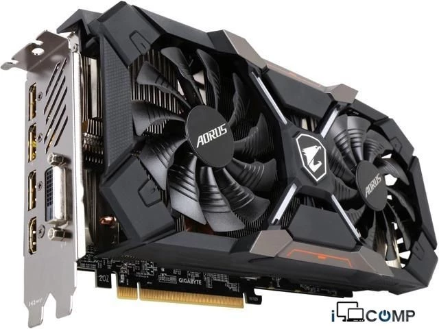 Gigabyte AORUS Radeon RX580 XTR (GV-RX580XTRAORUS-8GD) (8 Gb | 256 bit)