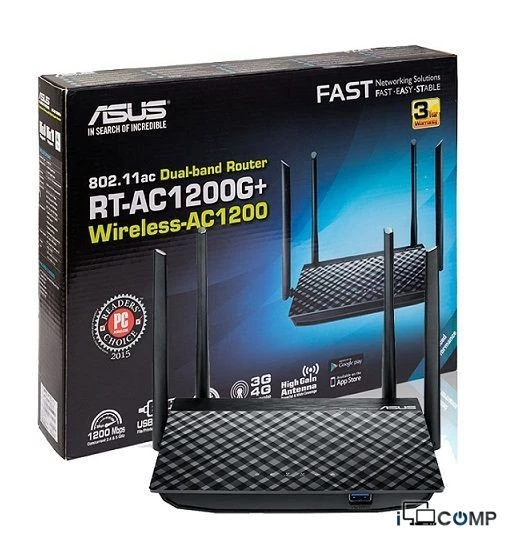 ASUS RT-AC1200G AC1200 (90IG0241-BFA000) Wi-Fi Router