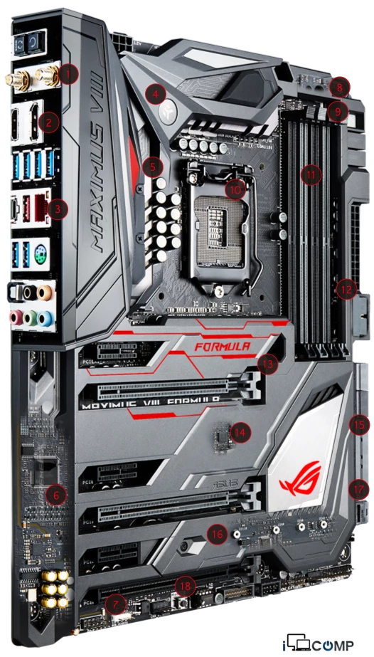 ASUS Maximus Formula VIII (90MB0MV0-M0AAY0) Mainboard