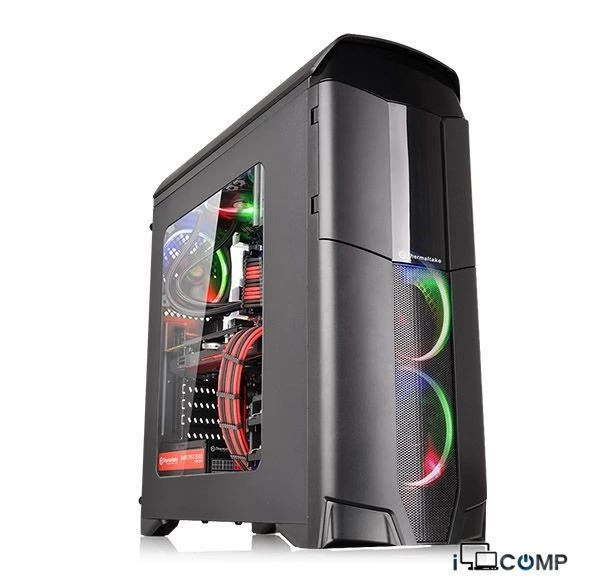 iComp Thermo V2 (Intel® Core™ i7-8700K/ DDR4 16 GB/ SSD 240 GB/ HDD 2 TB/ AMD Radeon RX570)