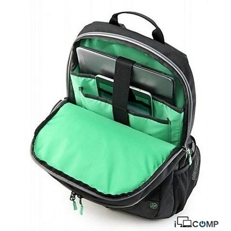 HP 15.6 Active (1LU22AA) (Black/Mint Green) Backpack