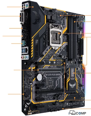 ASUS TUF Z370M-Plus Gaming Mainboard