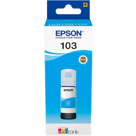 Epson 103 EcoTank Cyan ink bottle (C13T00S24A)
