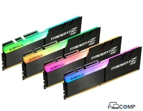 DDR4 G.SKILL Trident Z RGB 64 GB (A4-3000C16Q-64GTZR) 3000 Mhz