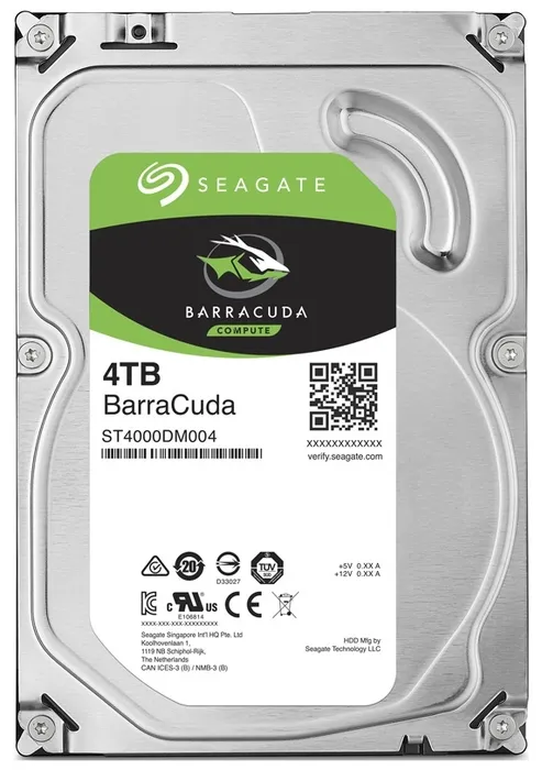 HDD Seagate BarraCuda 4TB 5400rpm 3.5&quot;