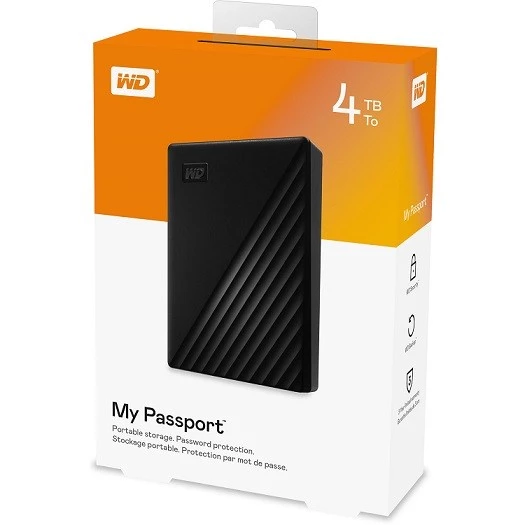 External HDD Western Digital 4TB (WDBPK.J0040BBK-0A)