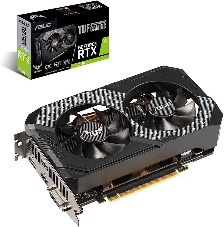 ASUS TUF Gaming GeForce RTX 2060 OC 6GB (TUF-RTX2060-O6G-GAMING)