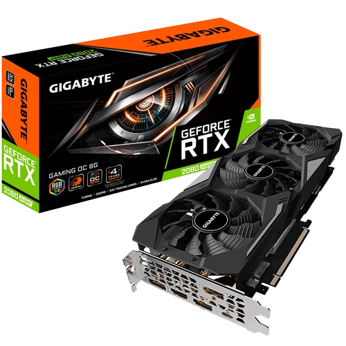 GIGABYTE GeForce RTX 2080 SUPER GAMING OC 8G (GV-N208SGAMING OC-8GC)