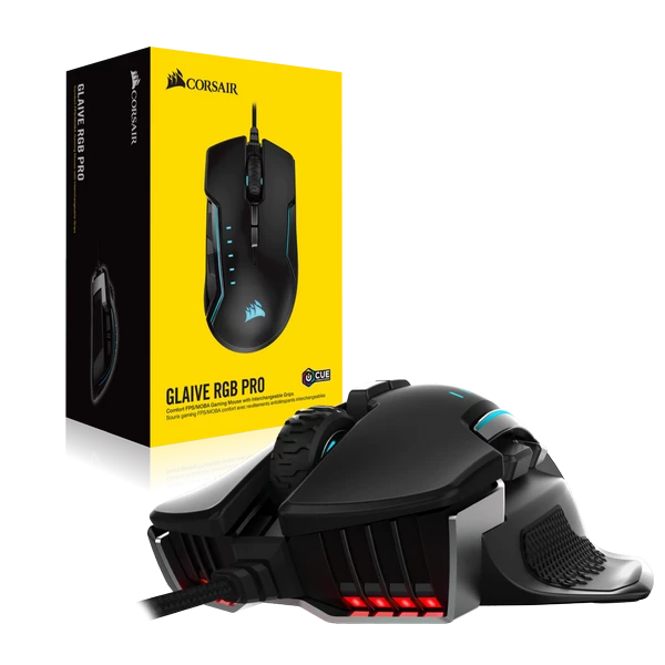 Corsair GLAIVE RGB PRO - Aluminum Gaming Mouse