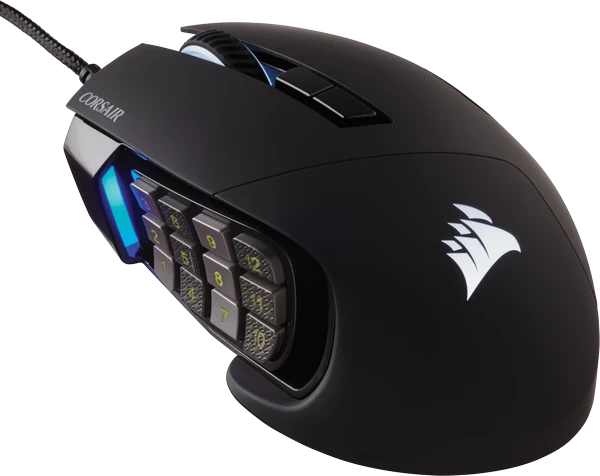 Corsair SCIMITAR RGB ELITE Optical MOBA/MMO Gaming Mouse