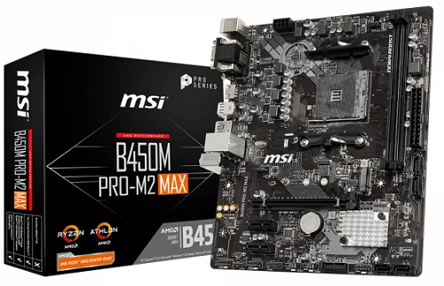 MSI B450M PRO-M2 MAX Mainboard