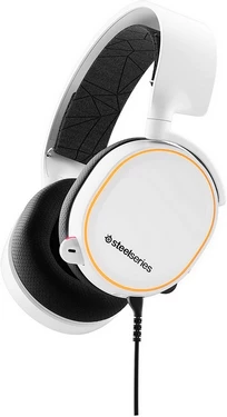 SteelSeries Arctis 5 White - 7.1 Surround RGB Gaming Headset