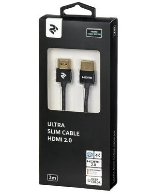HDMI Cable Ultra Slim 2E-W966BL-2M